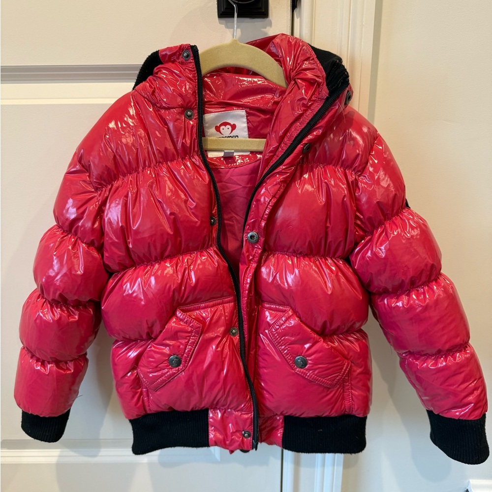 Appaman Shiny Pink Puffer Jacket for Girls